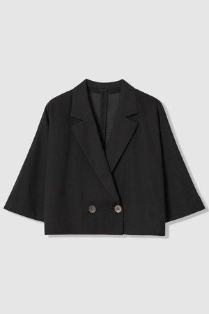 アナイ/ANAYIの【予約販売】ファインメッシュハーフスリーブ ジャケット〈セットアップ対応商品〉(110800/110801)