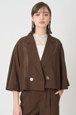 ファインメッシュハーフスリーブ ジャケット〈セットアップ対応商品〉 アナイ/ANAYI