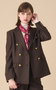 【予約販売】ウールオックスダブル ジャケット〈セットアップ対応商品〉 アナイ/ANAYI