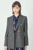 ウールオックスダブル ジャケット〈セットアップ対応商品〉