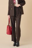 ウールオックスストレートパンツ〈セットアップ対応商品〉
