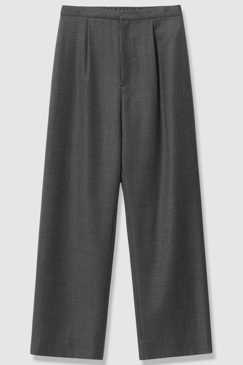 アナイ/ANAYIの【予約販売】ウールオックスストレートパンツ〈セットアップ対応商品〉(チャコールグレー/10262112150-94-380)