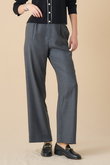ウールオックスストレートパンツ〈セットアップ対応商品〉