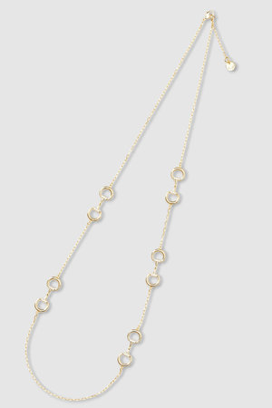 アナイ/ANAYIの【予約販売】ビットモチーフチェーンネックレス(150200/150201)