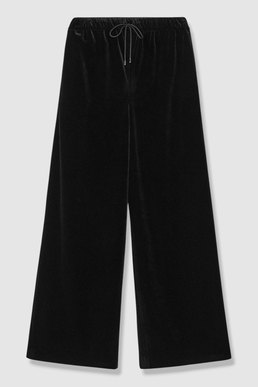 アナイ/ANAYIの【予約販売】シックベロアイージーパンツ〈セットアップ対応商品〉(ブラック/10262112050-95-380)