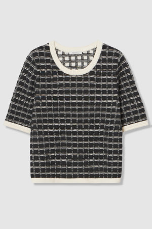 アナイ/ANAYIの【予約販売】チェックジャガードプルオーバー(110300/110301)