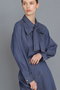 【予約販売】デニムライクリボンシャツ ブラウス アナイ/ANAYI