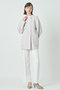 【予約販売】シャルムリバーストールハーフコート アナイ/ANAYI