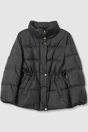 アナイ/ANAYIの【予約販売】マットサテンペプラムダウンコート(110900/110906)