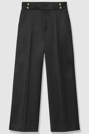 アナイ/ANAYIの【予約販売】ウールサテンストレートパンツ(110600/110601)