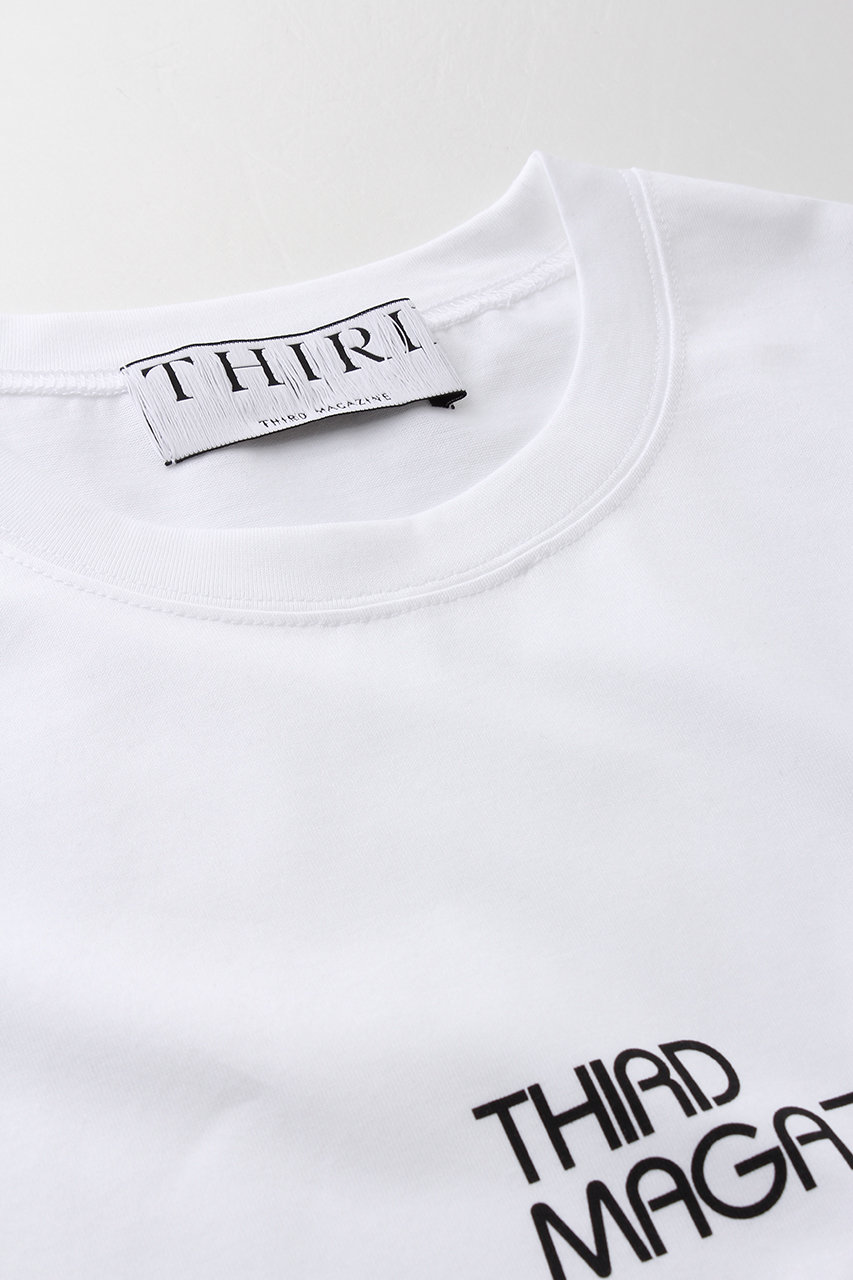 THIRD MAGAZINE(サードマガジン)｜【ELLE SHOP限定】プリントロゴT