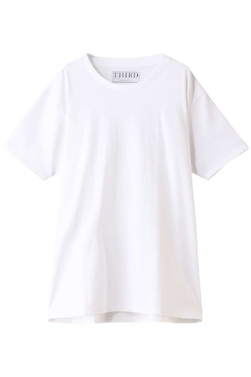 Third Magazine サード マガジン 度詰め天竺tシャツ ホワイト の通販 Elleshop エル ショップ