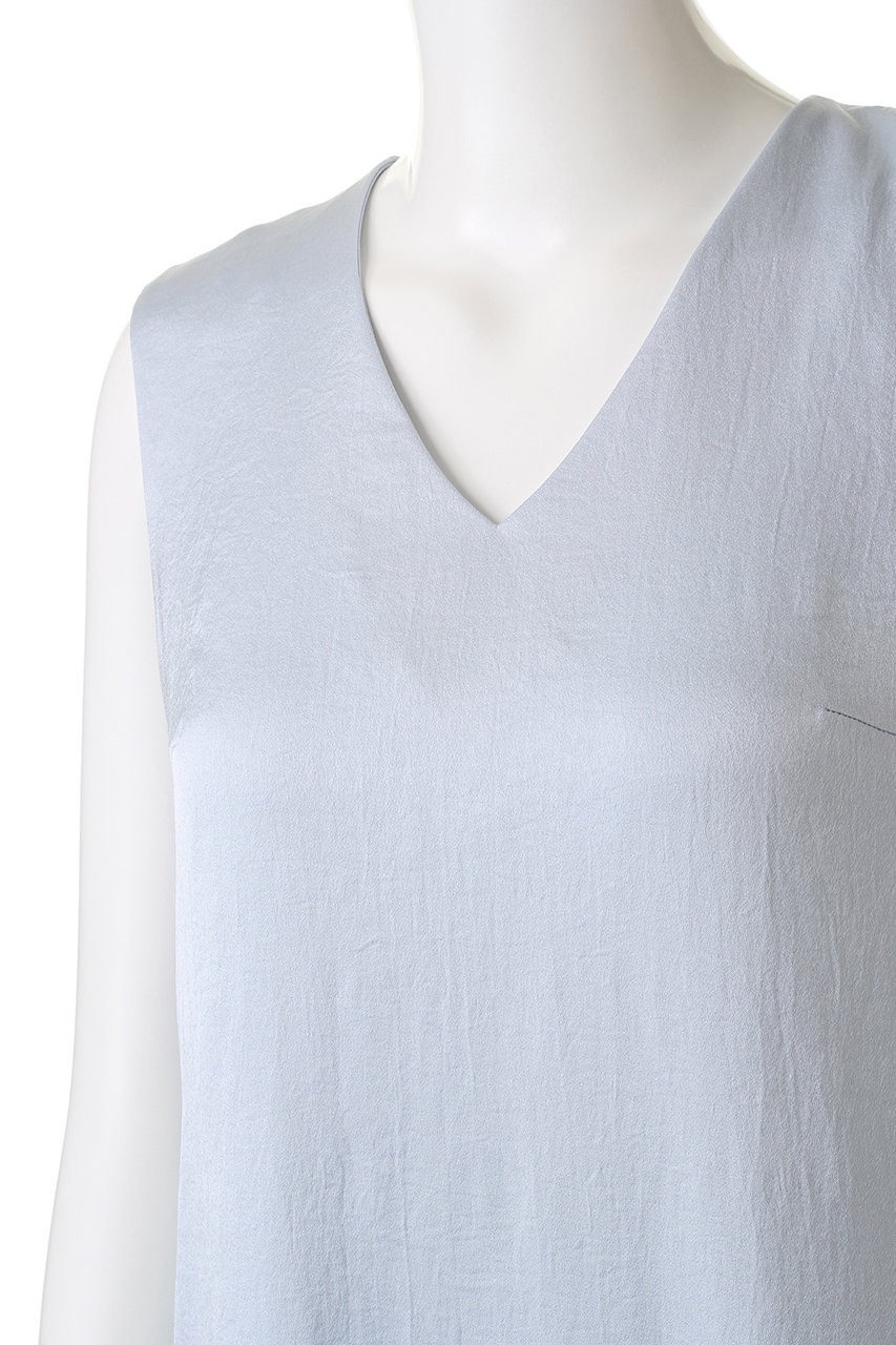 Third Magazine サード マガジン サテンvネックノースリーブワンピース クリーム の通販 Elleshop エル ショップ Third Magazine サード マガジン サテンvネックノースリーブワンピース クリーム の通販 Elleshop エル ショップ