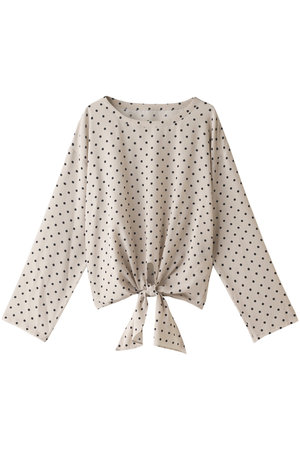 シルクドットブラウス