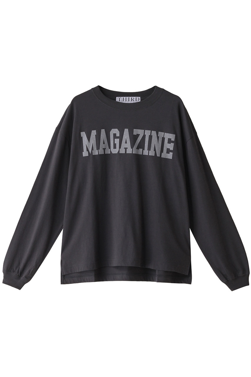 THIRD MAGAZINE(サードマガジン)｜ロゴロングスリーブTシャツ