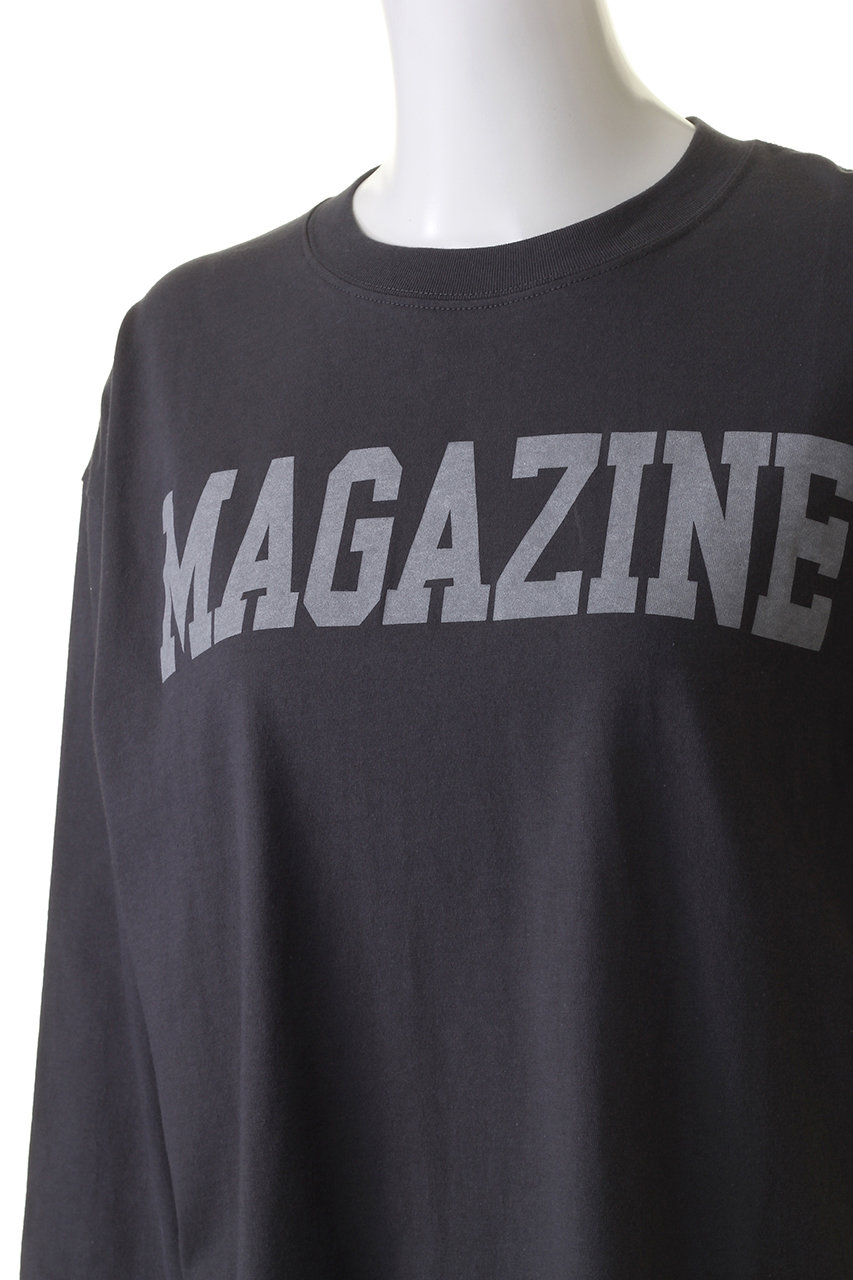 THIRD MAGAZINE(サードマガジン)｜ロゴロングスリーブTシャツ 