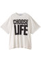 【別注】KATHARINE HAMNETT×TM×mikomori CHOOSE LIFE SLOGAN Tシャツ サードマガジン/THIRD MAGAZINE ホワイト