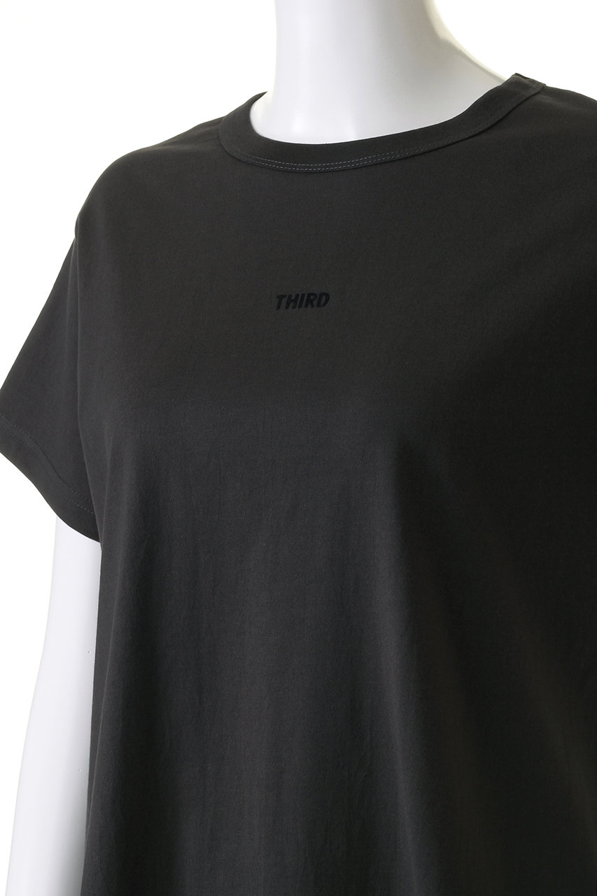 サードマガジン　フロッキーロゴTシャツ　白 THIRD MAGAZINE(サードマガジン)｜フロッキーロゴTシャツ