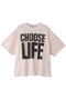 【別注】KATHARINE HAMNETT”CHOOSE LIFE”Tシャツ サードマガジン/THIRD MAGAZINE ピンク