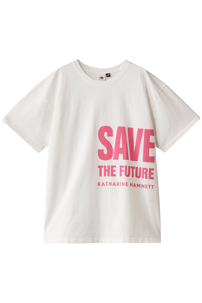 THIRD MAGAZINE 【KATHARINE HAMNETT×FRUIT OF THE LOOM】カットソー (ピンク, F) サードマガジン ELLE SHOP THIRD MAGAZINE 【KATHARINE HAMNETT×FRUIT OF THE LOOM】カットソー (ピンク, F) サードマガジン ELLE SHOP