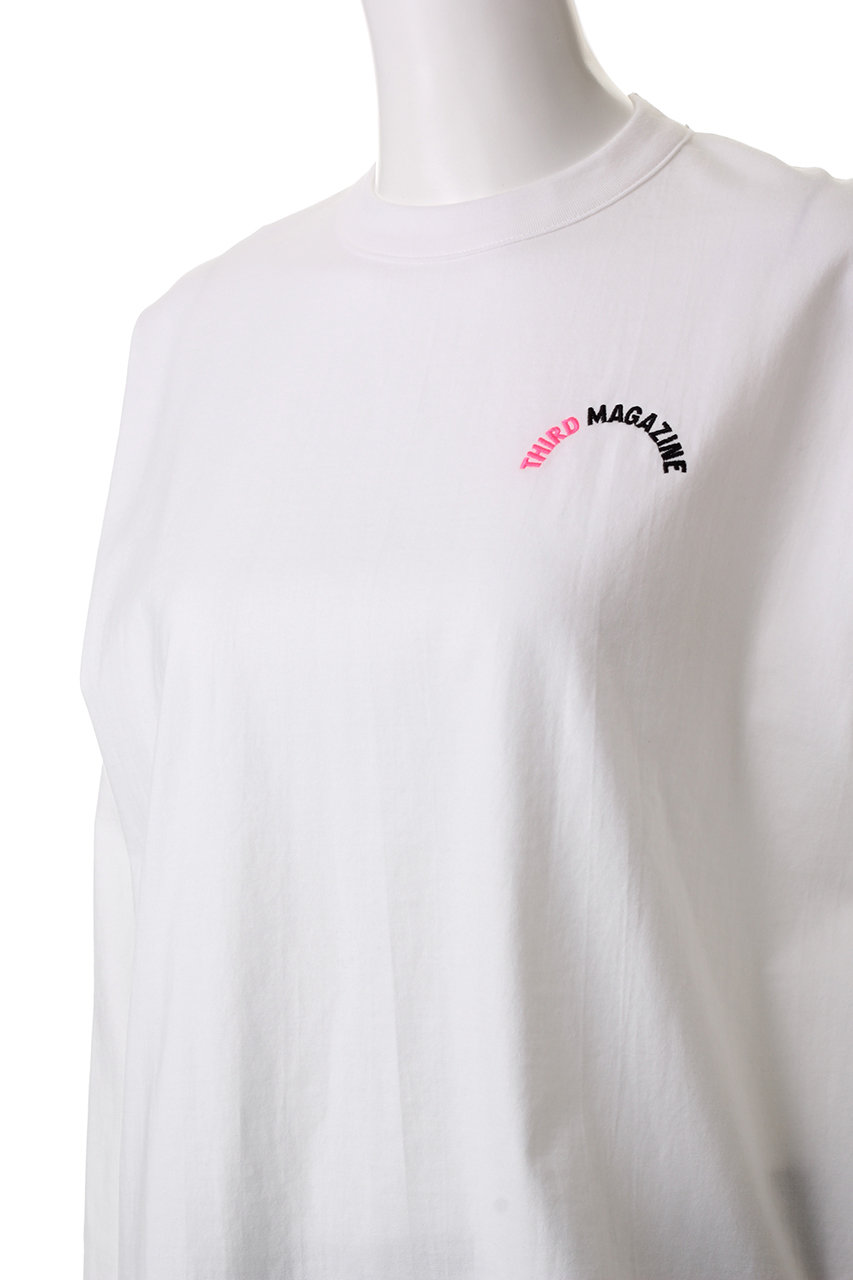 THIRD MAGAZINE(サードマガジン)|ラウンドロゴロングTシャツ THIRD MAGAZINE(サードマガジン)|ラウンドロゴロングTシャツ