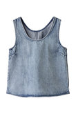 デニムタンクトップ