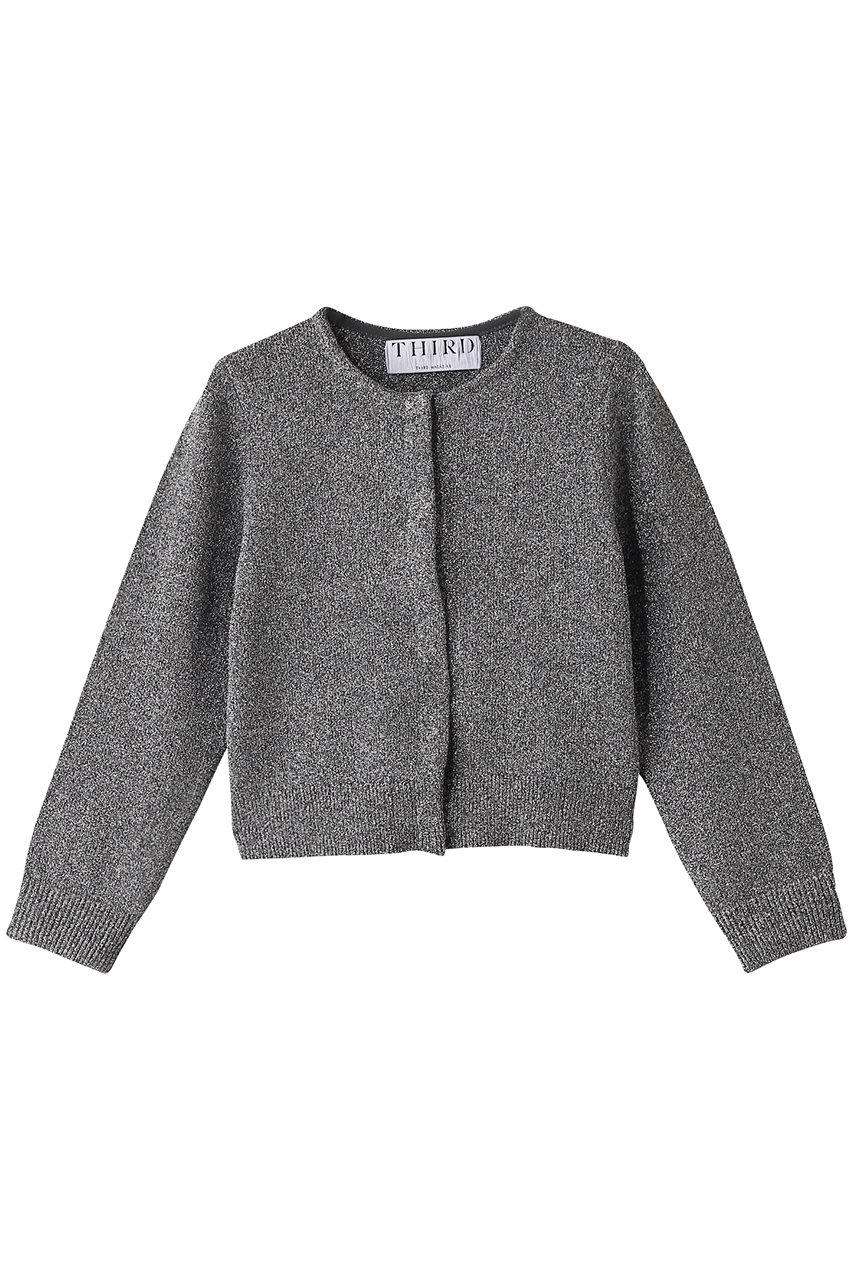 THIRD MAGAZINE ラメニットカーディガン (ブラック, F) サードマガジン ELLE SHOP THIRD MAGAZINE ラメニットカーディガン (ブラック, F) サードマガジン ELLE SHOP