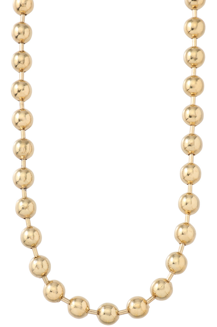 THIRD MAGAZINE 【ENNATO】ボールチェーンネックレス (ゴールド, F) サードマガジン ELLE SHOP THIRD MAGAZINE 【ENNATO】ボールチェーンネックレス (ゴールド, F) サードマガジン ELLE SHOP