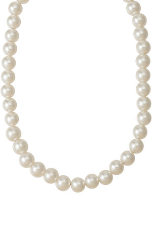 サードマガジン/THIRD MAGAZINEのSCRUNCHIE IS BLACK エラスティックパールネックレス(150200/150201)