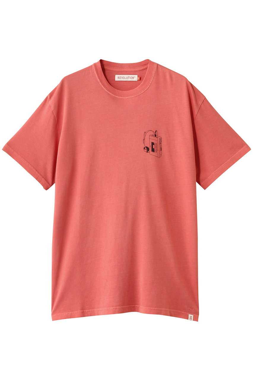 THIRD MAGAZINE 【REVOLUTION】WALKMAN Tシャツ (レッド, 2) サードマガジン ELLE SHOP THIRD MAGAZINE 【REVOLUTION】WALKMAN Tシャツ (レッド, 2) サードマガジン ELLE SHOP