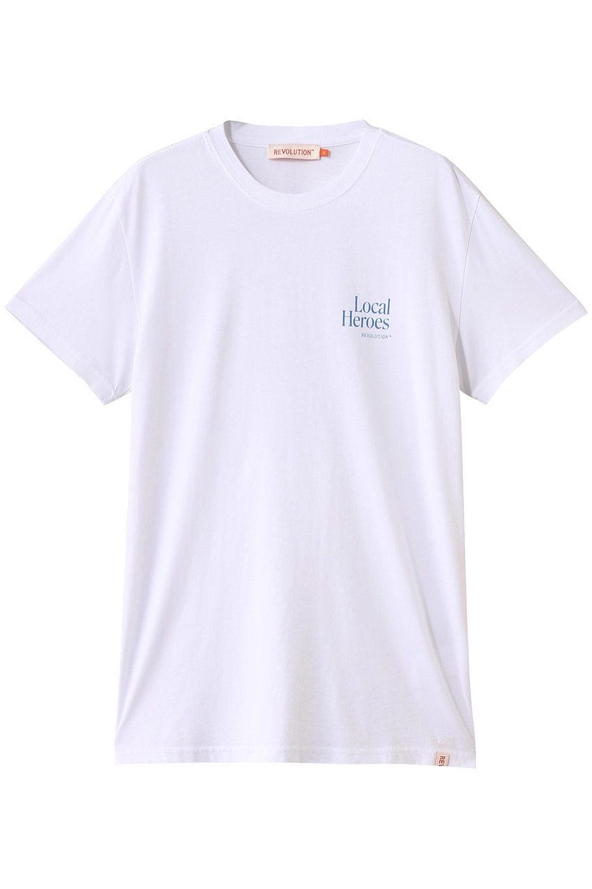 THIRD MAGAZINE 【REVOLUTION】LOCAL HERO Tシャツ (ホワイト, 3) サードマガジン ELLE SHOP THIRD MAGAZINE 【REVOLUTION】LOCAL HERO Tシャツ (ホワイト, 3) サードマガジン ELLE SHOP