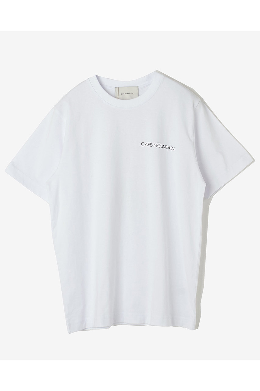 THIRD MAGAZINE 【CAFE MOUNTAIN】クラブハウスTシャツ (ナチュラル&グリーン, 9(S)) サードマガジン ELLE SHOP THIRD MAGAZINE 【CAFE MOUNTAIN】クラブハウスTシャツ (ナチュラル&グリーン, 9(S)) サードマガジン ELLE SHOP