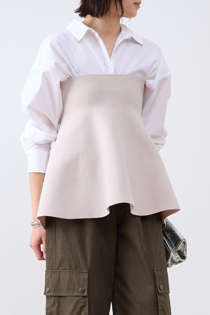 サードマガジン/THIRD MAGAZINEの2WAYベアトップ(110100/110101)