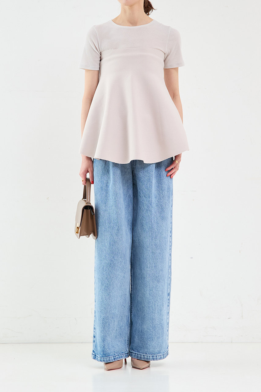 THIRD MAGAZINE(サードマガジン)｜2WAYベアトップ/グレージュ の通販