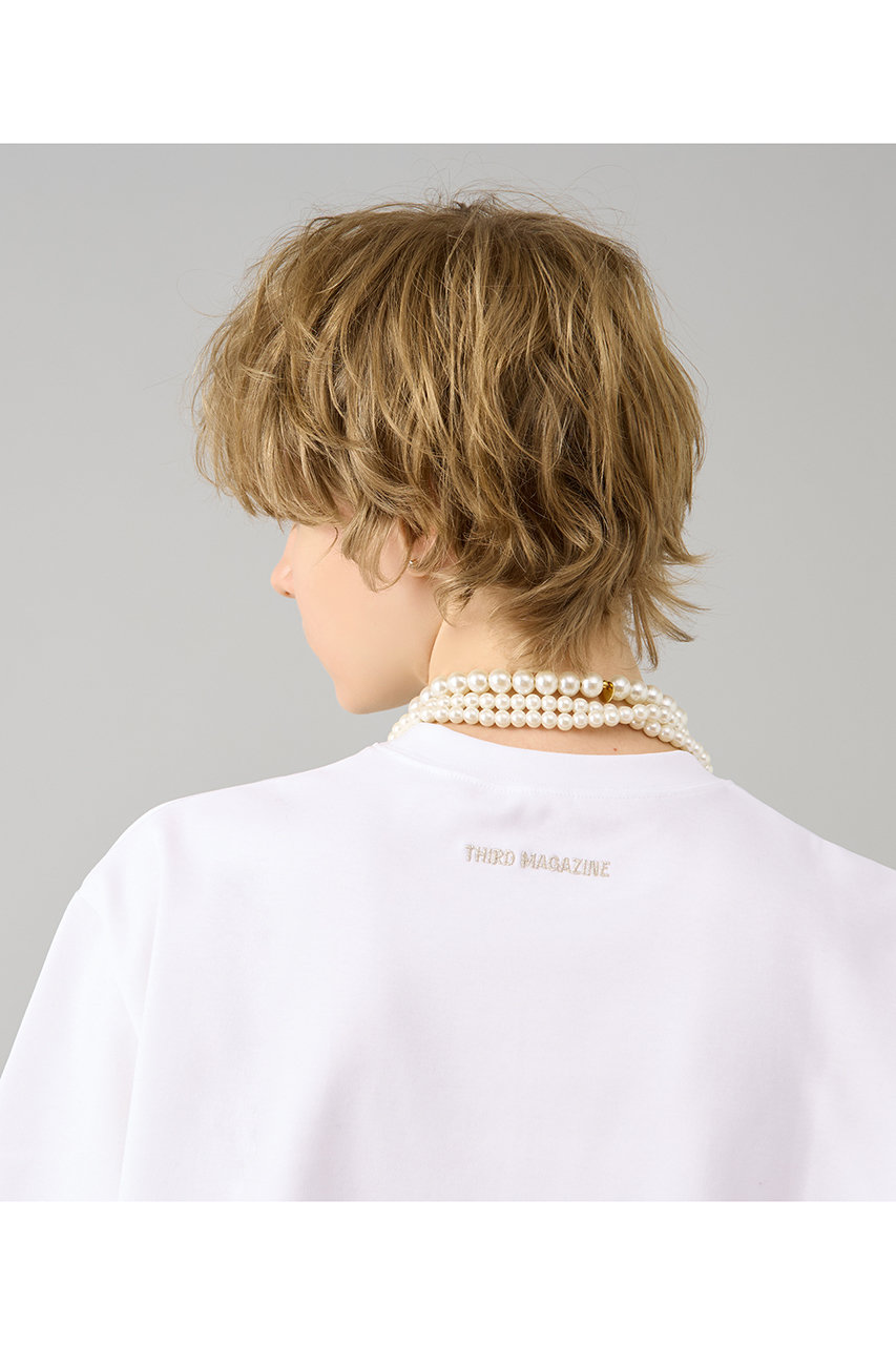 サードマガジン　ボクシーロゴポケットTシャツ THIRD MAGAZINE(サードマガジン)｜ボクシーロゴポケットTシャツ