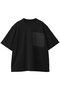 ボクシーロゴポケットTシャツ サードマガジン/THIRD MAGAZINE ブラック