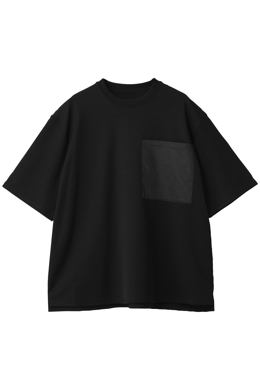 THIRD MAGAZINE ボクシーロゴポケットTシャツ (ブラック, F) サードマガジン ELLE SHOP THIRD MAGAZINE ボクシーロゴポケットTシャツ (ブラック, F) サードマガジン ELLE SHOP