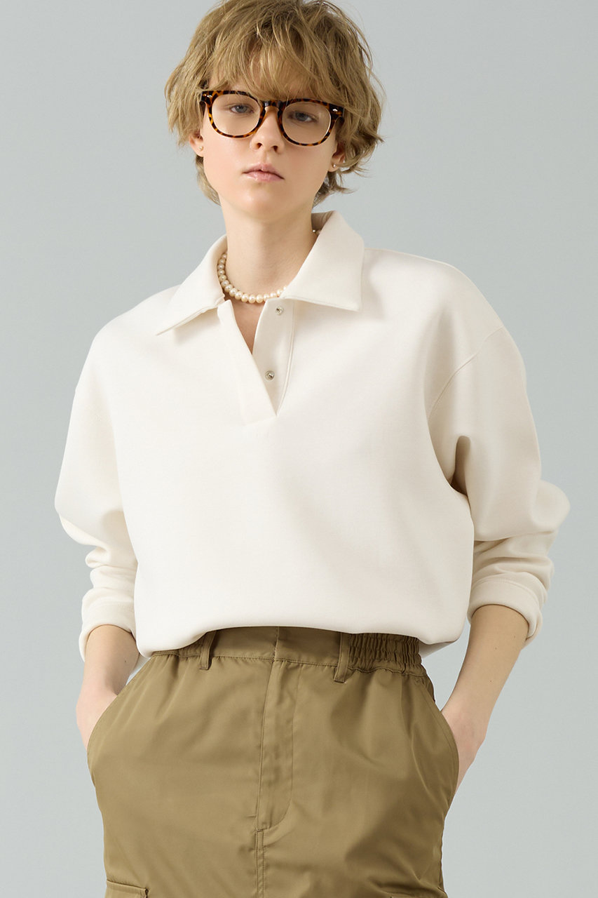 THIRD MAGAZINE クロップドスウェット THIRD MAGAZINE クロップド