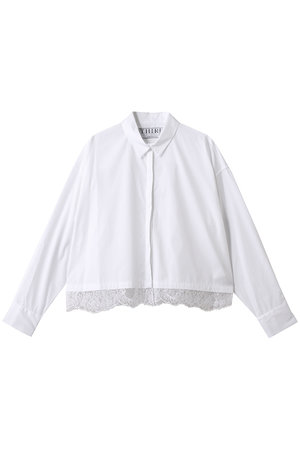 サードマガジン/THIRD MAGAZINEの裾レースブラウス(110400/110403)