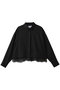 裾レースブラウス サードマガジン/THIRD MAGAZINE ブラックB