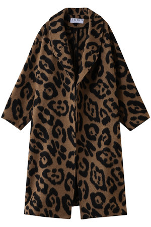 サードマガジン/THIRD MAGAZINEのレオパードガウンコート(110900/110903)