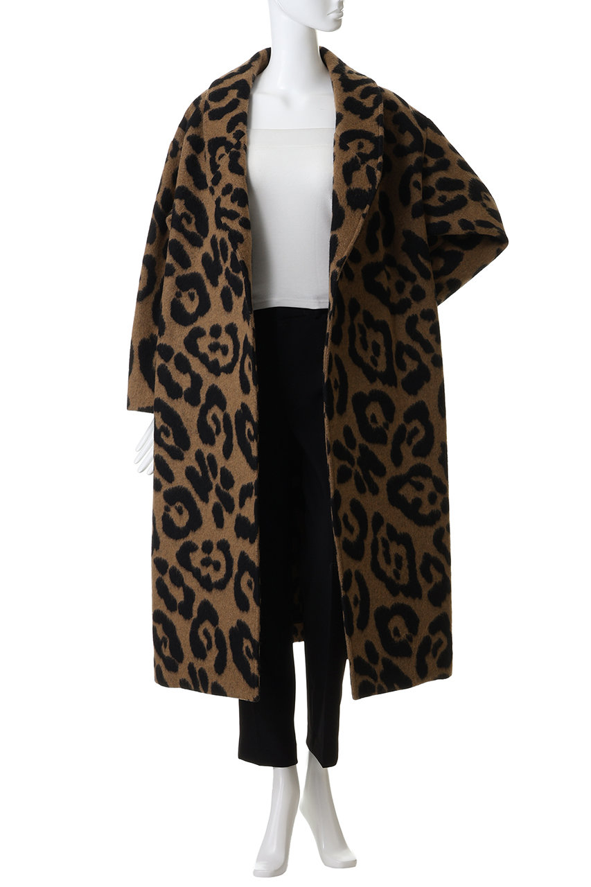 THIRD MAGAZINE(サードマガジン)｜レオパードガウンコート/レオパード