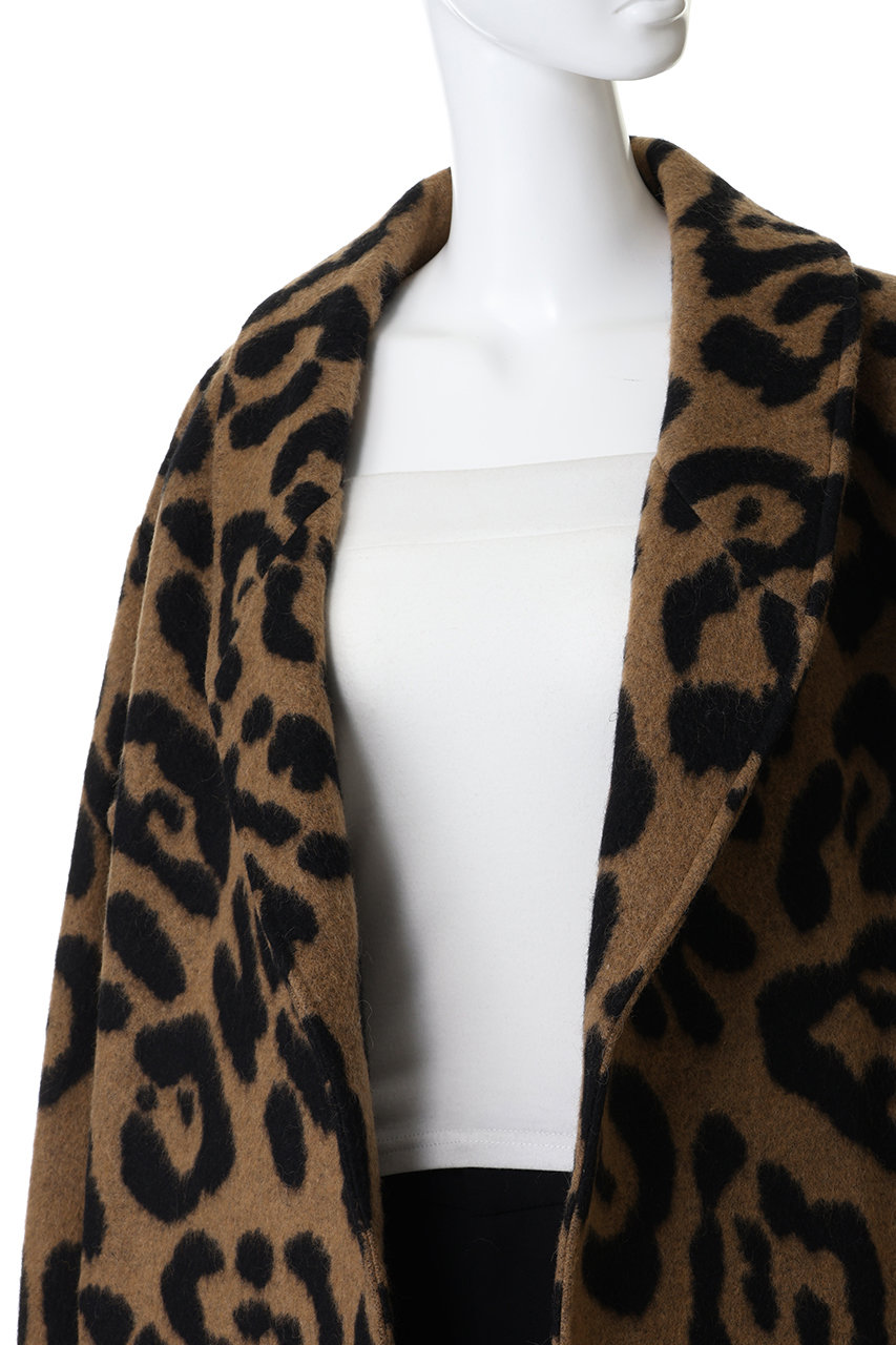 THIRD MAGAZINE(サードマガジン)｜レオパードガウンコート/レオパード