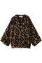 レオパードショートコート サードマガジン/THIRD MAGAZINE レオパード