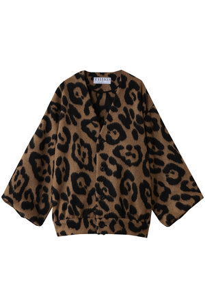 サードマガジン/THIRD MAGAZINEのレオパードショートコート(110900/110902)