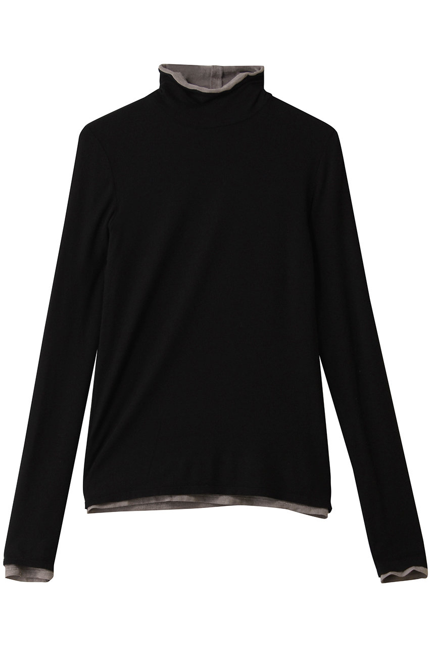 サードマガジン/THIRD MAGAZINEのレイヤードタートルネック(ブラウン/A0853UTS406)