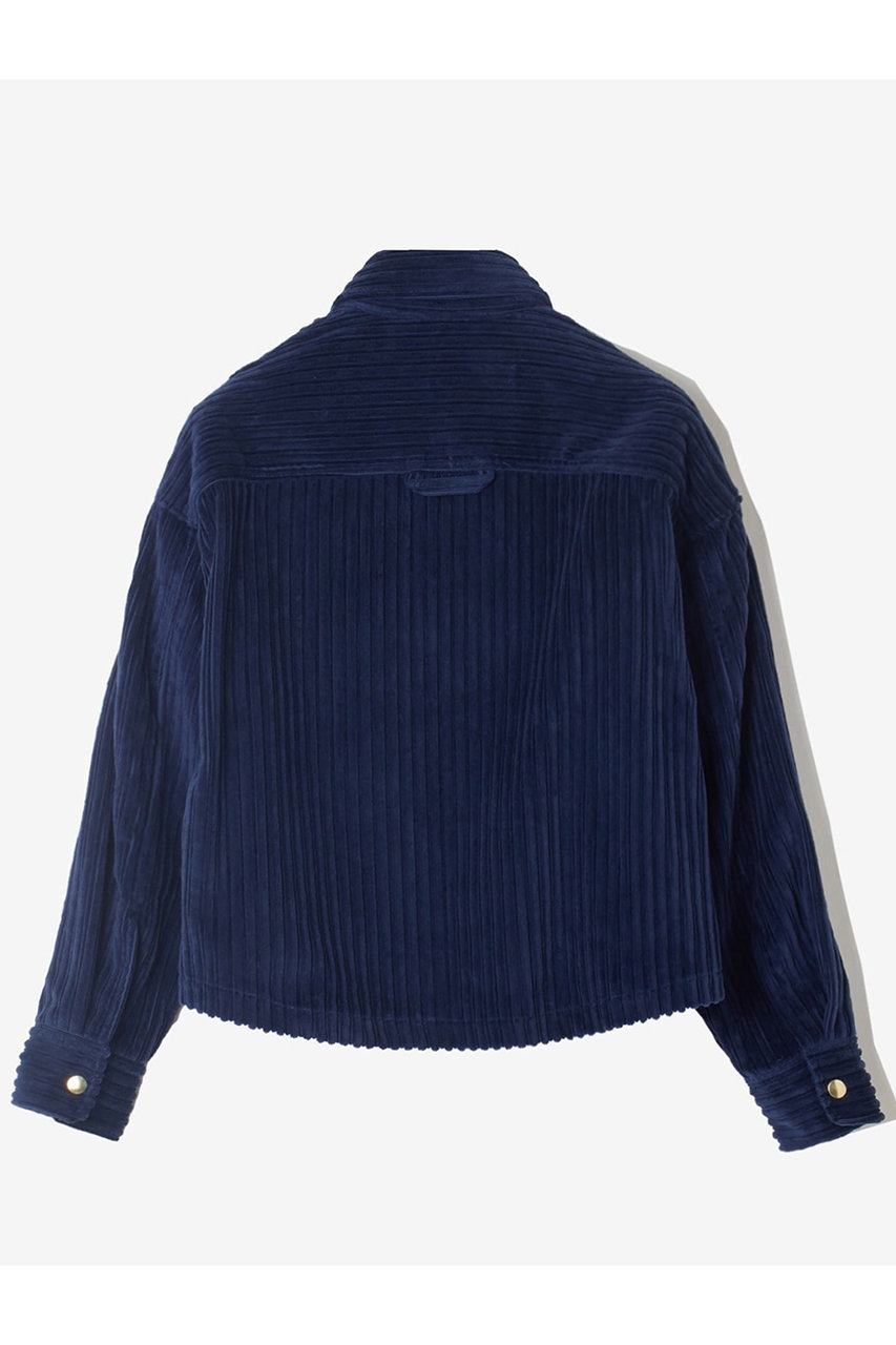 THIRD MAGAZINE(サードマガジン)｜コーデュロイジャケット/ネイビー の