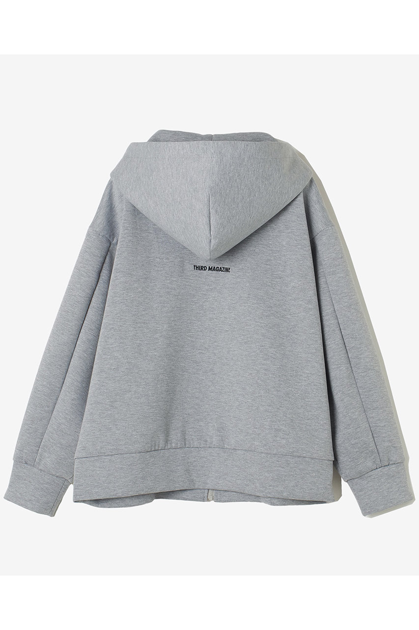 THIRDMAGAZINEサードマガジン ロゴ入りフーディパーカ mahagrid/マハグリッド』THIRD LOGO HOODIE/サードロゴ