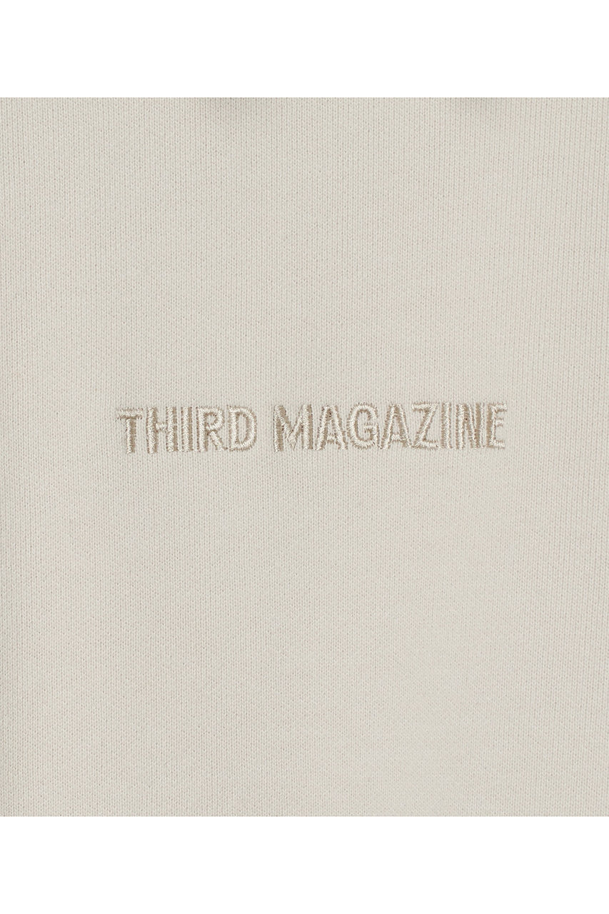 THIRD MAGAZINE(サードマガジン)｜スタンドネックロゴスウェット