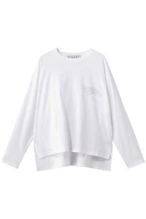 サードマガジン/THIRD MAGAZINEのスリーロゴロングスリーブT(110100/110103)